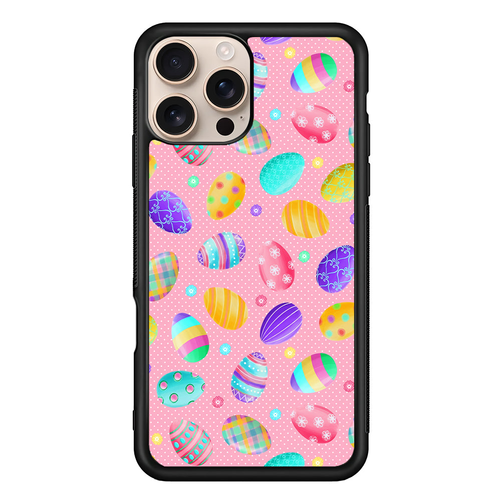 Cute Easter Pastel Eggs iPhone 16 Pro Case - iPhone 16 Pro