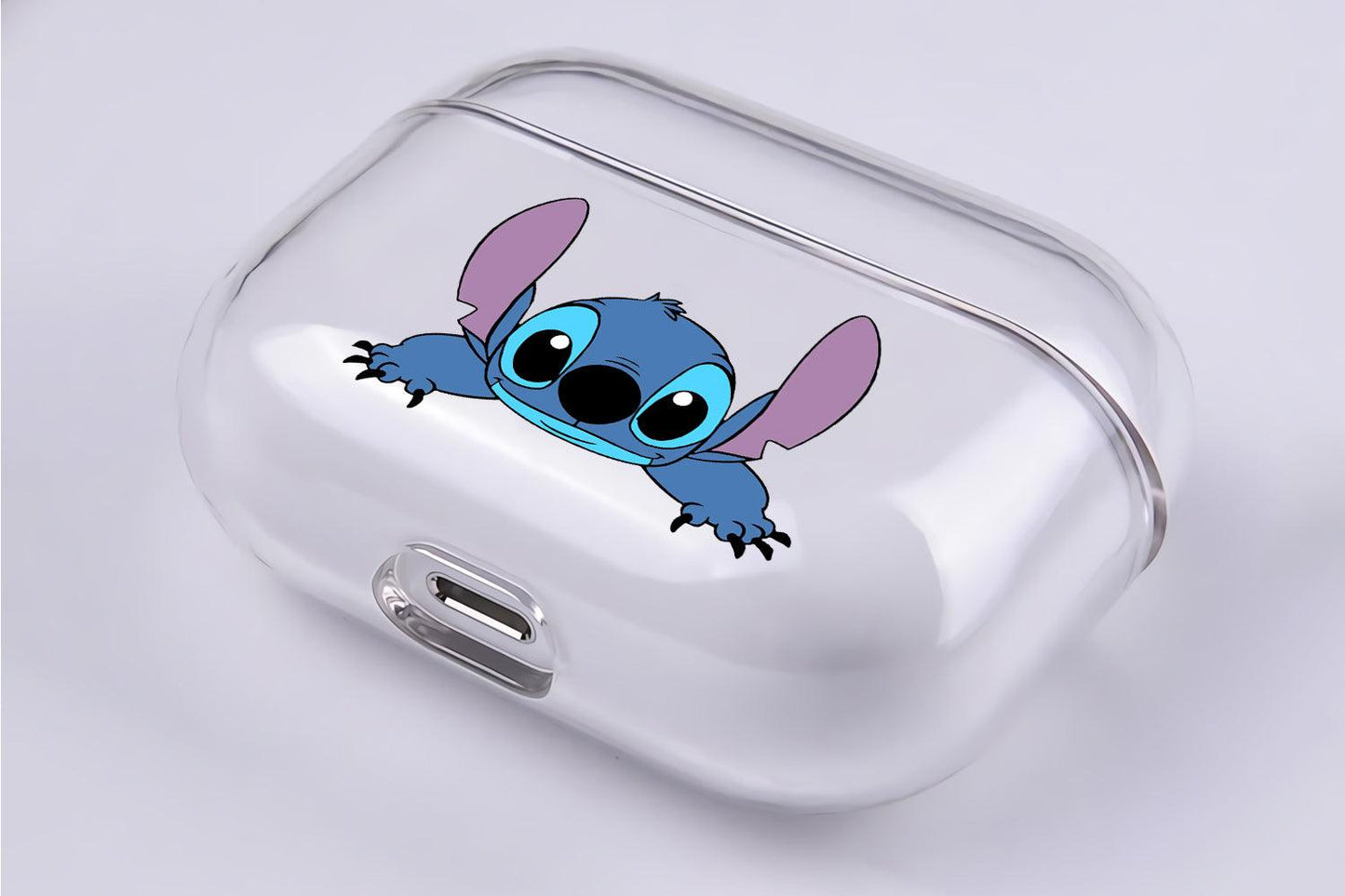 Cute Face Stitch Protective Clear Case Cover For Apple Airpod Pro 2-Xtracase