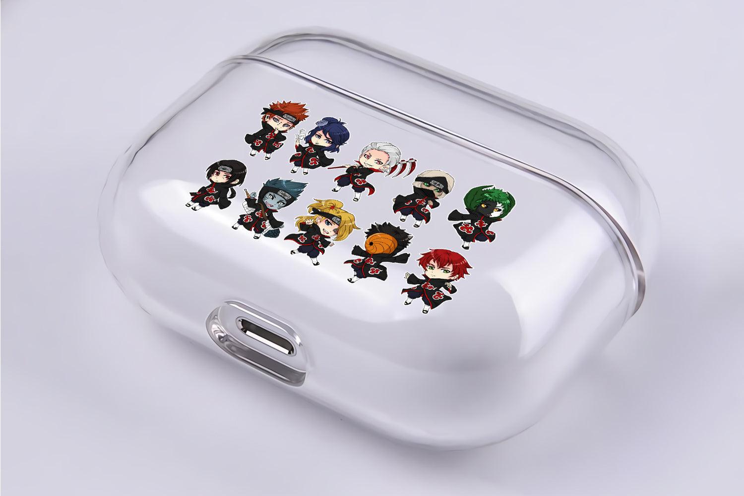 Cute Mini Akatsuki Apple Airpod Pro Clear Case-Xtracase