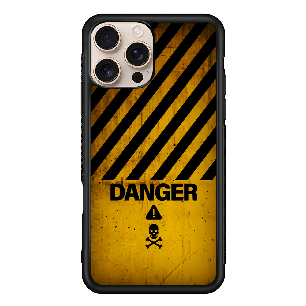 Danger Symbol iPhone 16 Pro Case - iPhone 16 Pro