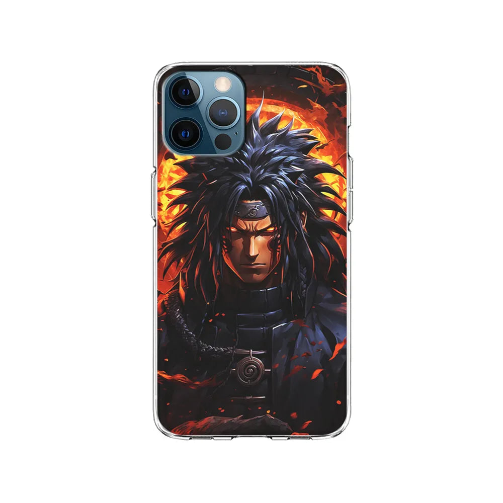Dark Madara Uchiha iPhone 13 Pro Case-Clear Soft Case-Xtracase