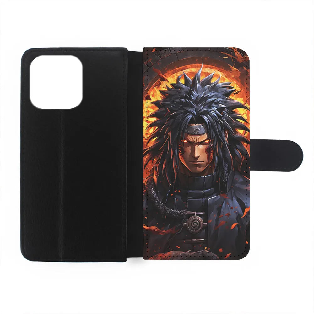 Dark Madara Uchiha iPhone 13 Pro Case-Flip Wallet Case-Xtracase
