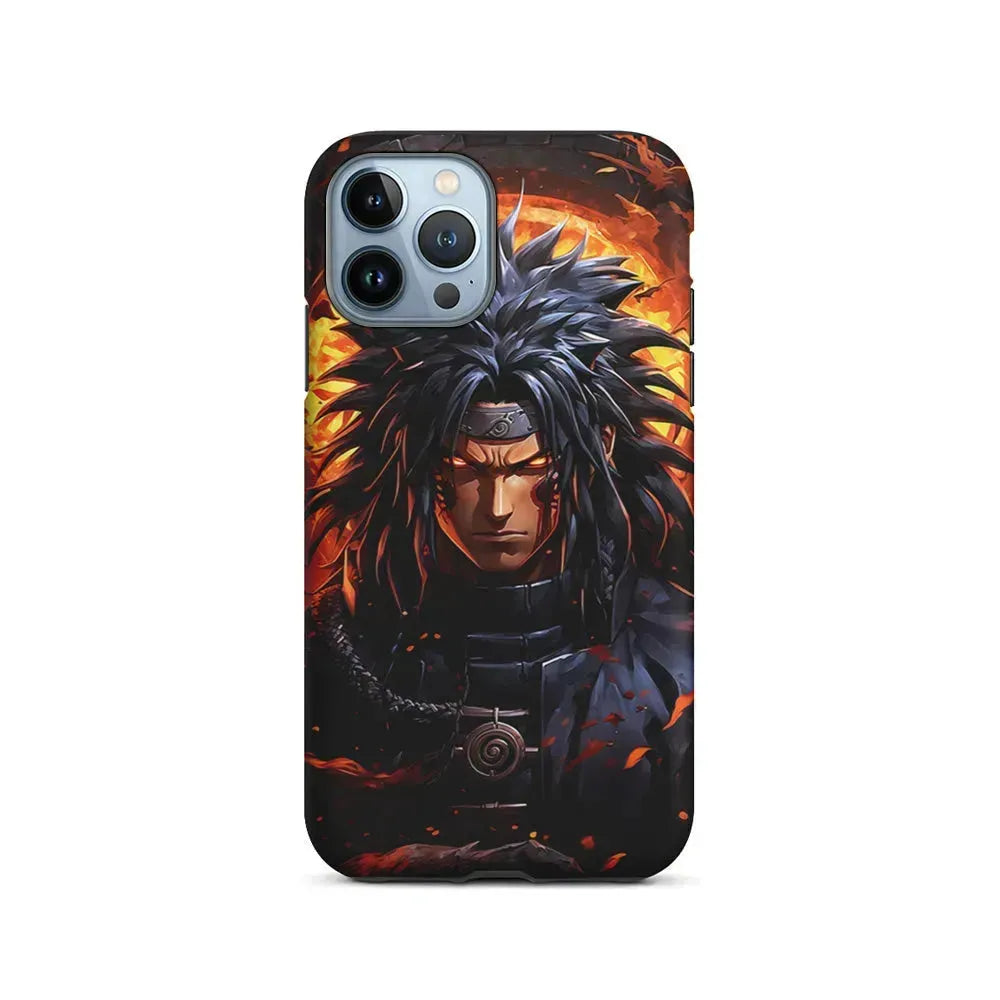 Dark Madara Uchiha iPhone 15 Pro Max Case-2 in 1 Tough Case-Xtracase
