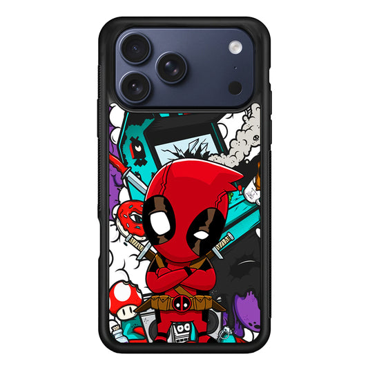 Deadpoll Destroy Game Station iPhone 17 Pro Case - Xtracase