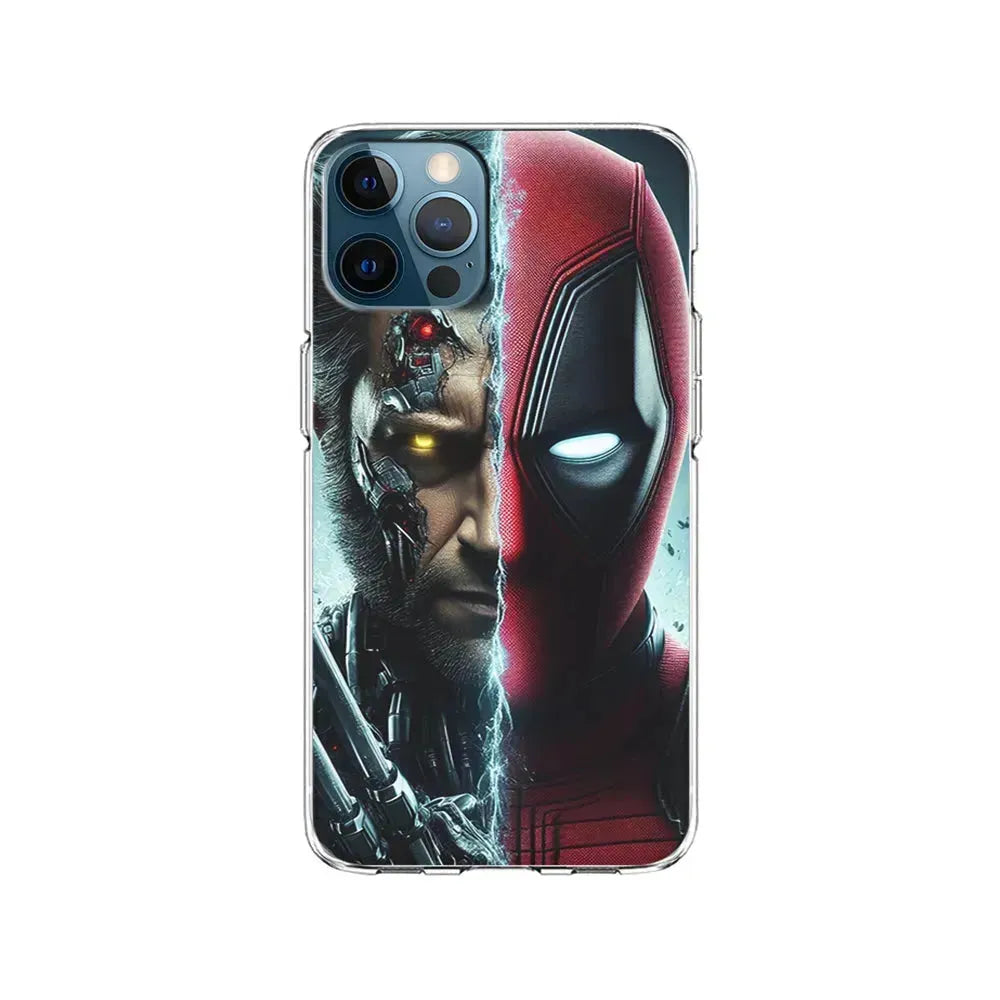 Deadpool and Wolverine Cooperation iPhone 15 Pro Max Case-Clear Soft Case-Xtracase