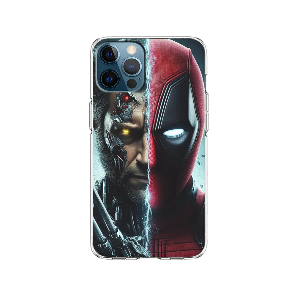 Deadpool and Wolverine Cooperation iPhone 13 Pro Case-Clear Soft Case-Xtracase