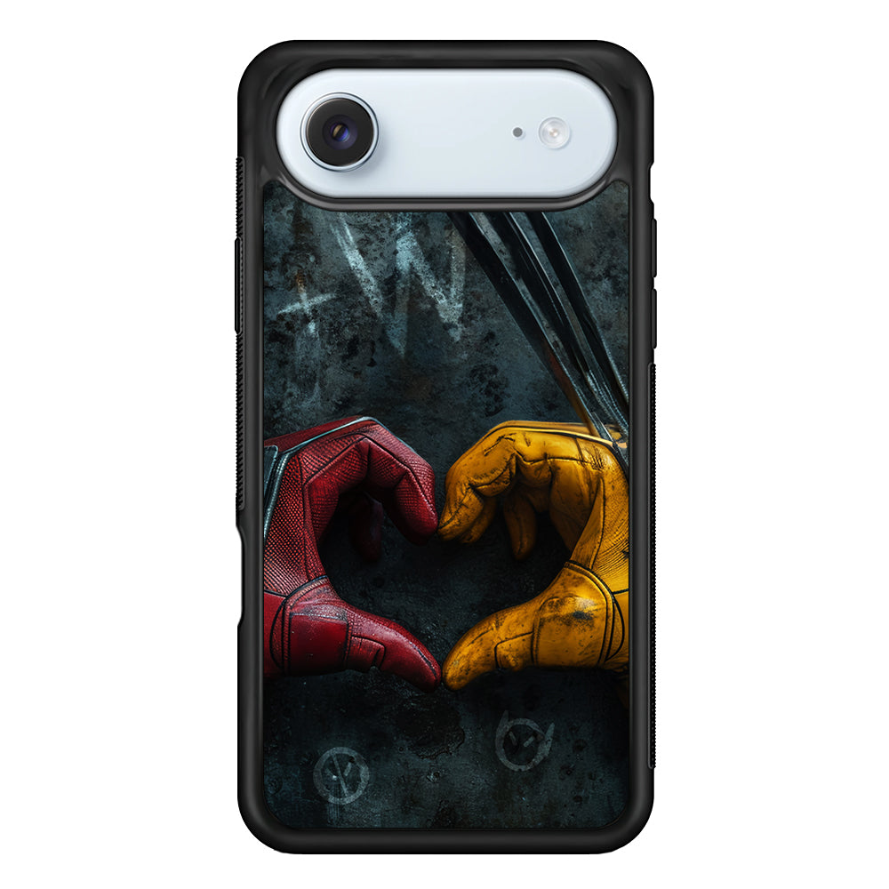 Deadpool and Wolverine Symbol of Love iPhone 17 Air Case - Xtracase