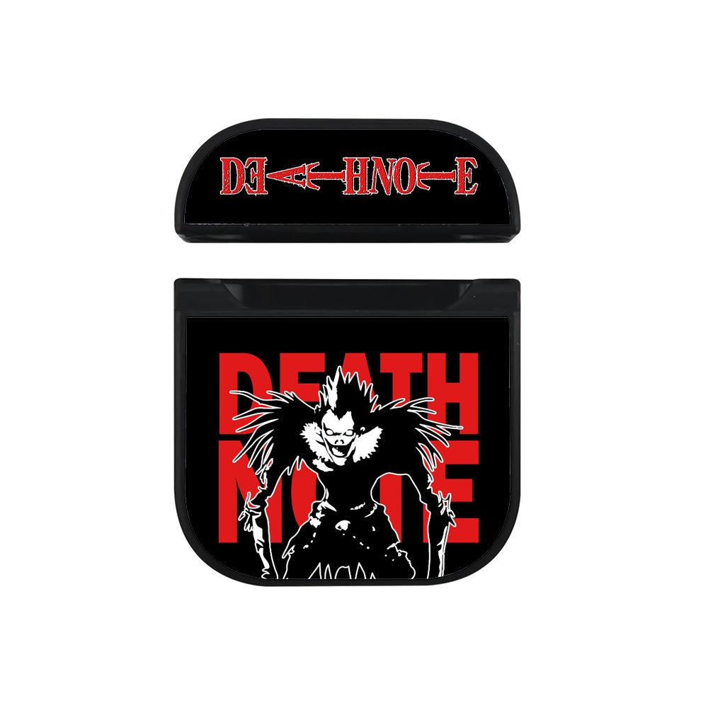 Death Note Black Silhouette Hard Plastic Case Cover For Apple Airpods-Xtracase