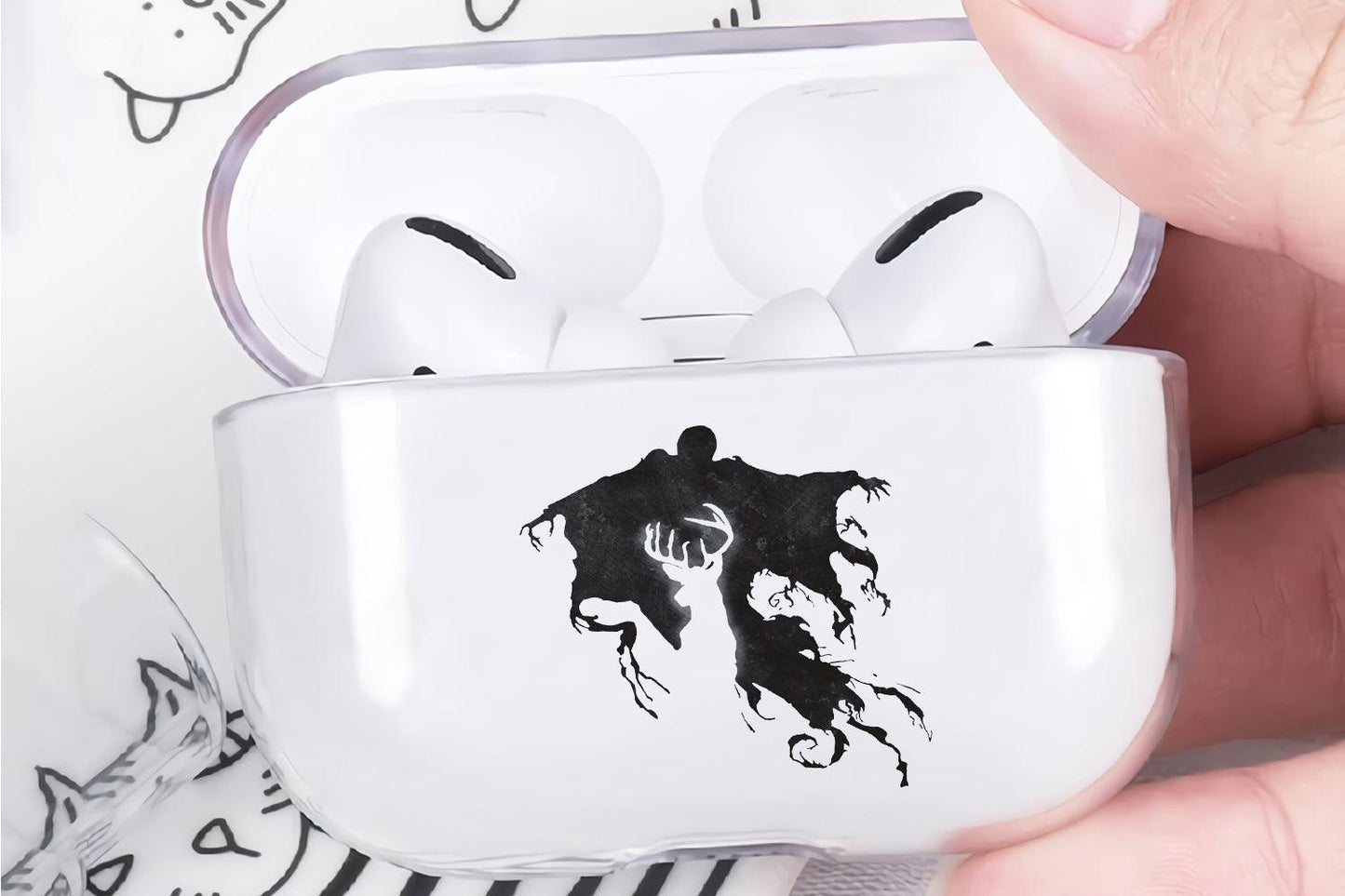 Dementor Illumination Protective Clear Case Cover For Apple Airpod Pro-Xtracase