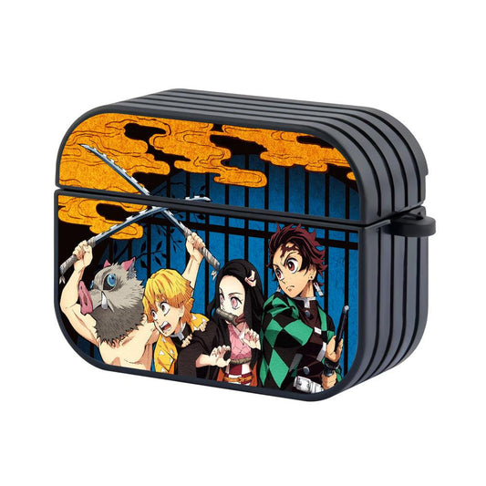 Demon Slayer Freedom Requires Struggle Hard Plastic Case Cover For Apple Airpods Pro-Xtracase