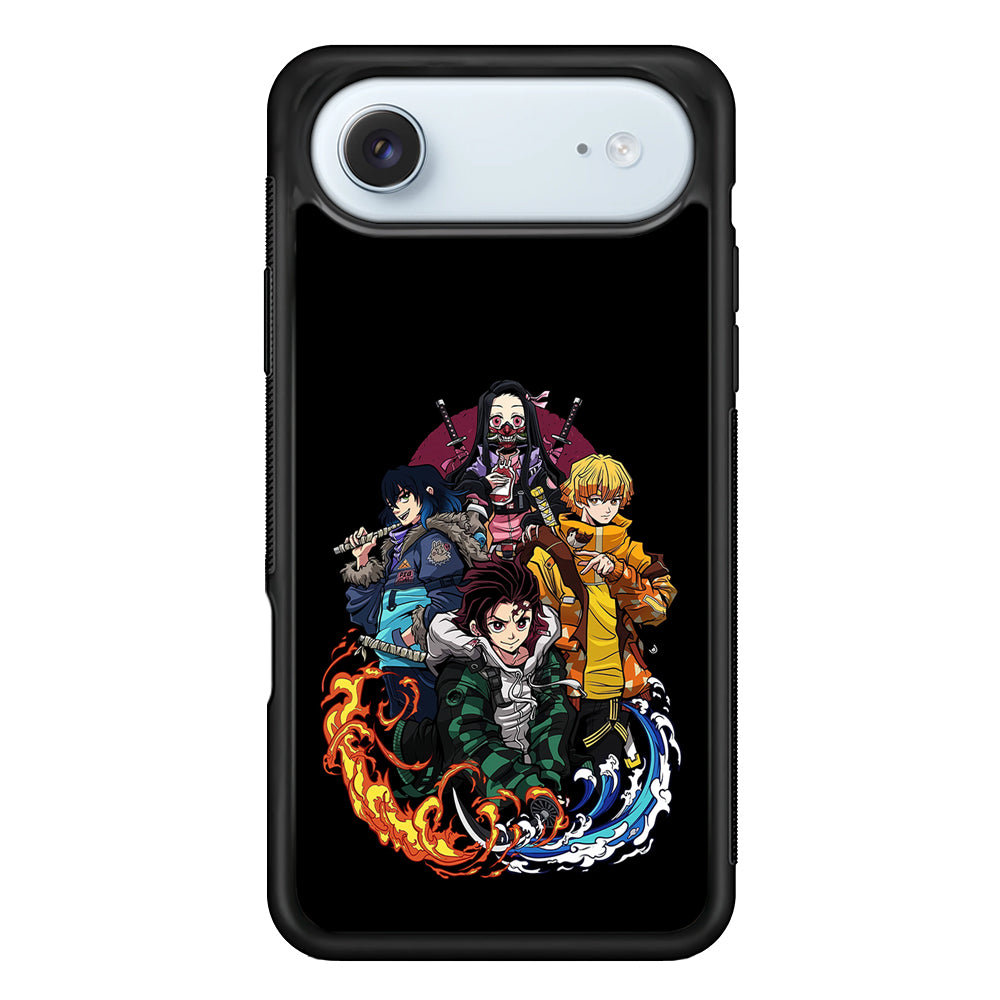 Demon Slayer Hoodie Style iPhone 17 Air Case - Xtracase