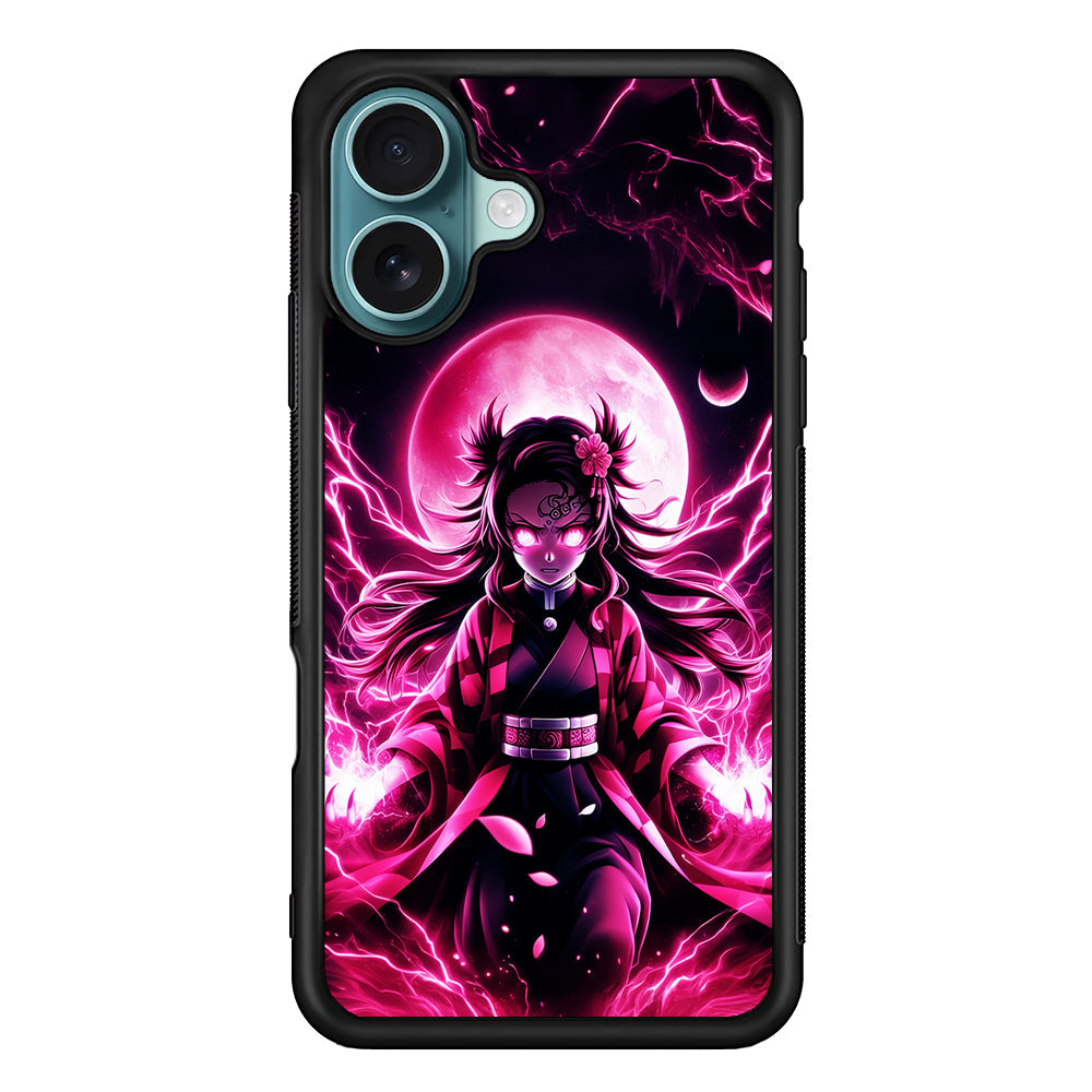 Demon Slayer Nezuko Battle Mode iPhone 16 Plus Case - Xtracase