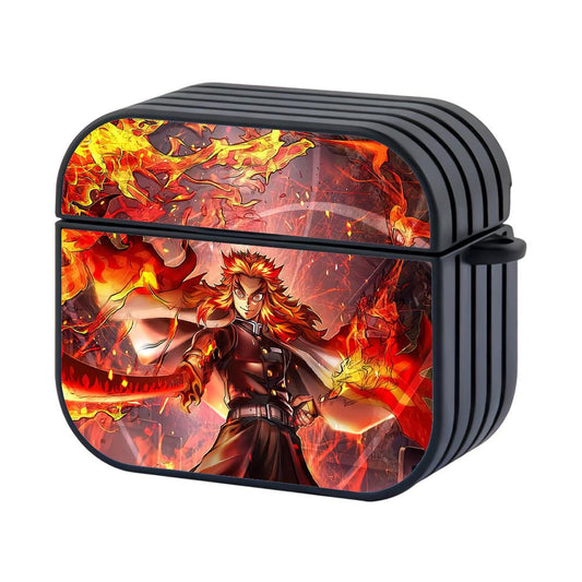 Demon Slayer Rengoku Blade of Fire Apple Airpods 4 Case-Xtracase