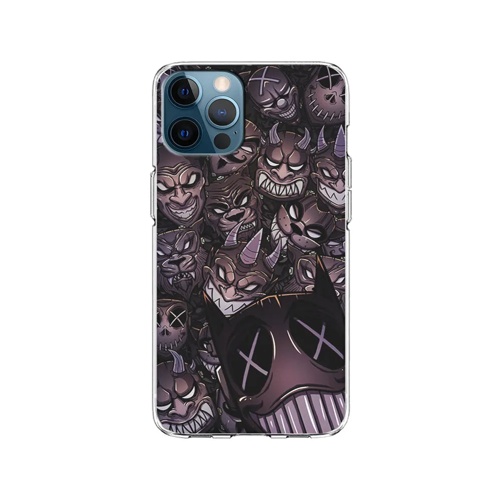 Demons from Underground iPhone 13 Pro Case-Clear Soft Case-Xtracase