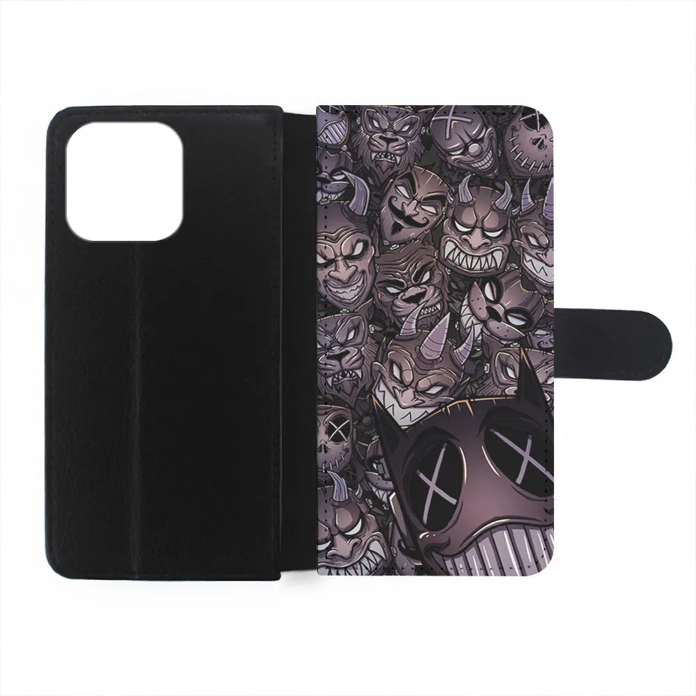 Demons from Underground iPhone 14 Pro Case-Flip Wallet Case-Xtracase