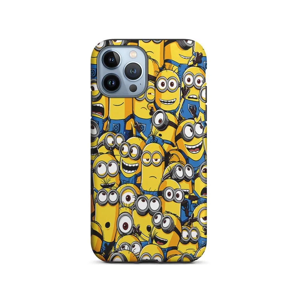 Despicable Me Army of Minions iPhone 14 Pro Case-2 in 1 Tough Case-Xtracase