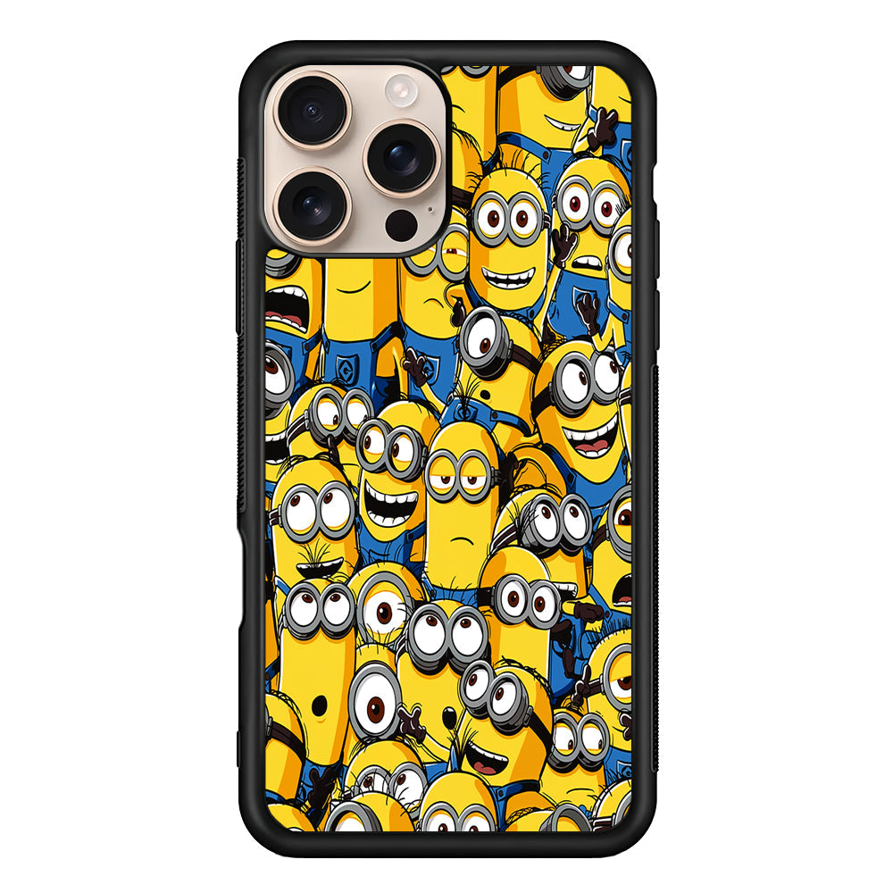 Despicable Me Army of Minions iPhone 16 Pro Max Case - iPhone 16 Pro Max