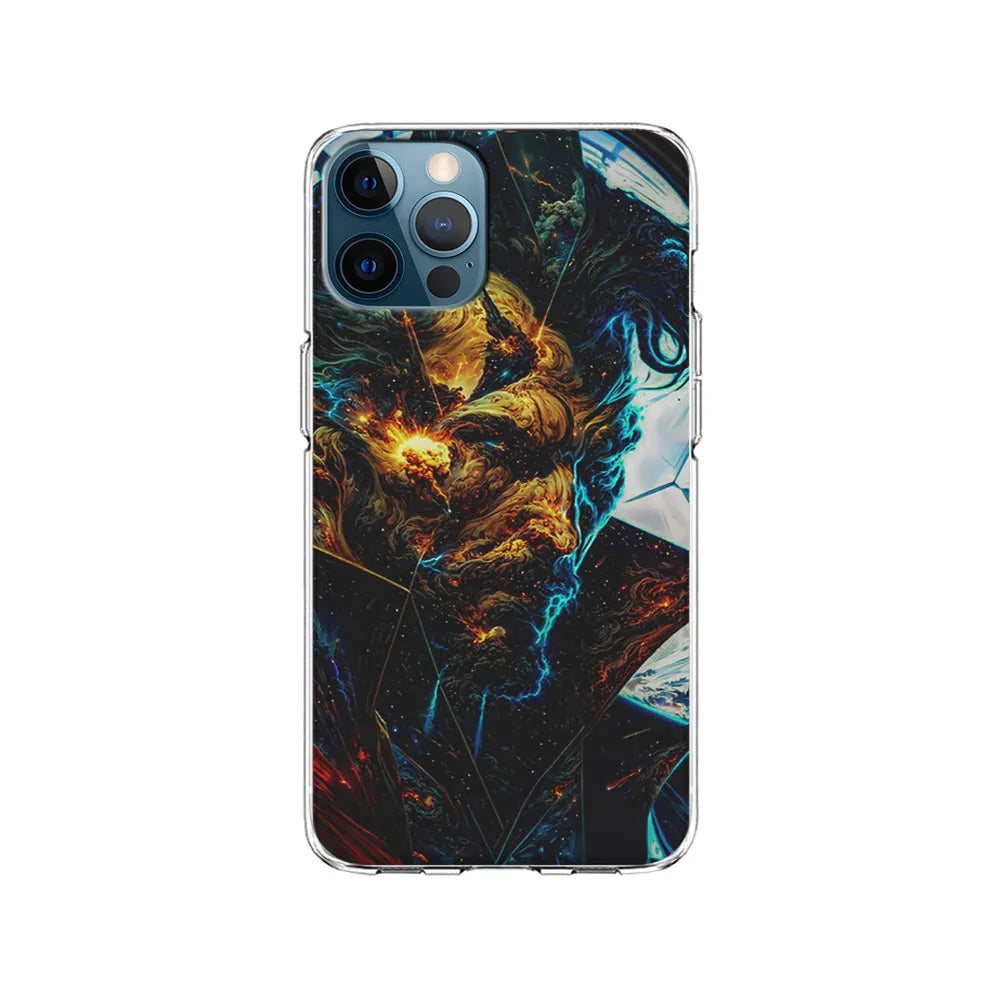 Doctor Strange Cosmic Art iPhone 13 Pro Max Case-Clear Soft Case-Xtracase