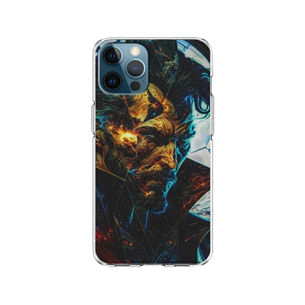 Doctor Strange Cosmic Art iPhone 15 Pro Max Case-Clear Soft Case-Xtracase
