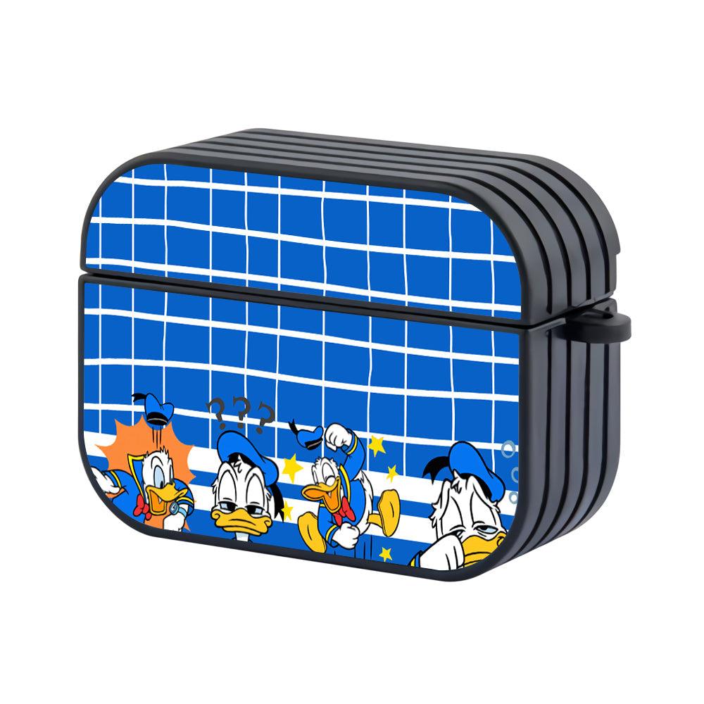 Donald Duck The Expression of Madness Hard Plastic Case Cover For Apple Airpods Pro 3-Xtracase