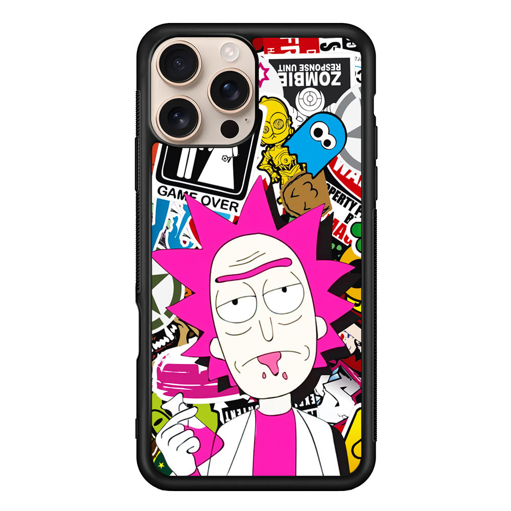 Dr Rick Sanchez Scientist iPhone 16 Pro Max Case - iPhone 16 Pro Max