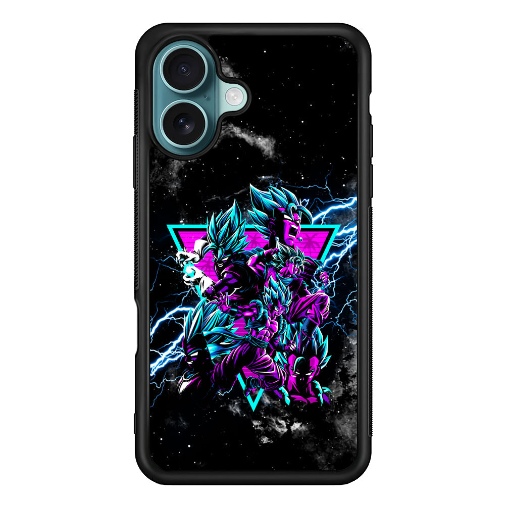 Dragon Ball Triangle of Force iPhone 16 Plus Case - Xtracase