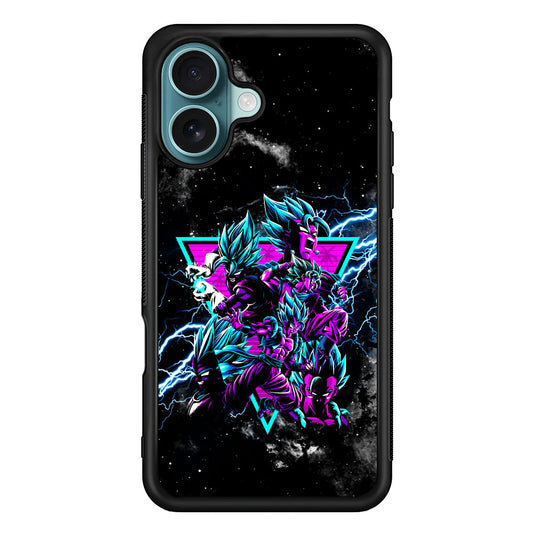 Dragon Ball Triangle of Force iPhone 16 Plus Case - Xtracase