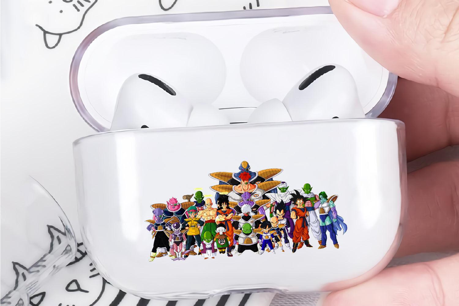 Dragon Ball Z All Character Protective Clear Case Cover For Apple Airpod Pro 3-Xtracase