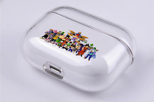 Dragon Ball Z All Character Protective Clear Case Cover For Apple Airpod Pro-Xtracase