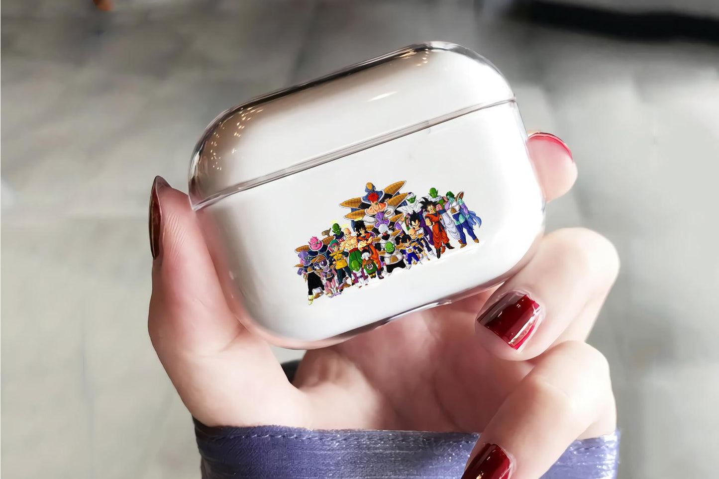 Dragon Ball Z All Character Apple Airpod Pro 2 Clear Case-Xtracase