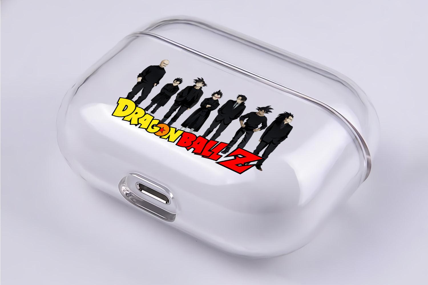 Dragon Ball Z Mafia Style Protective Clear Case Cover For Apple Airpod Pro 3-Xtracase
