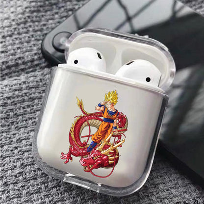 Dragon Ball Goku and The Dragon Protective Clear Case Cover For Apple Airpods-Xtracase