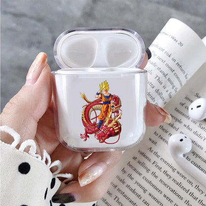 Dragon Ball Goku and The Dragon Protective Clear Case Cover For Apple Airpods-Xtracase