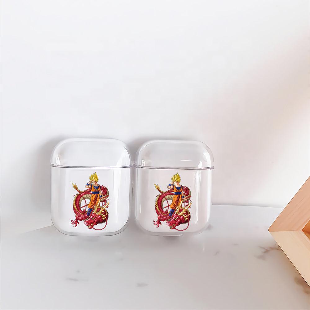 Dragon Ball Goku and The Dragon Protective Clear Case Cover For Apple Airpods-Xtracase