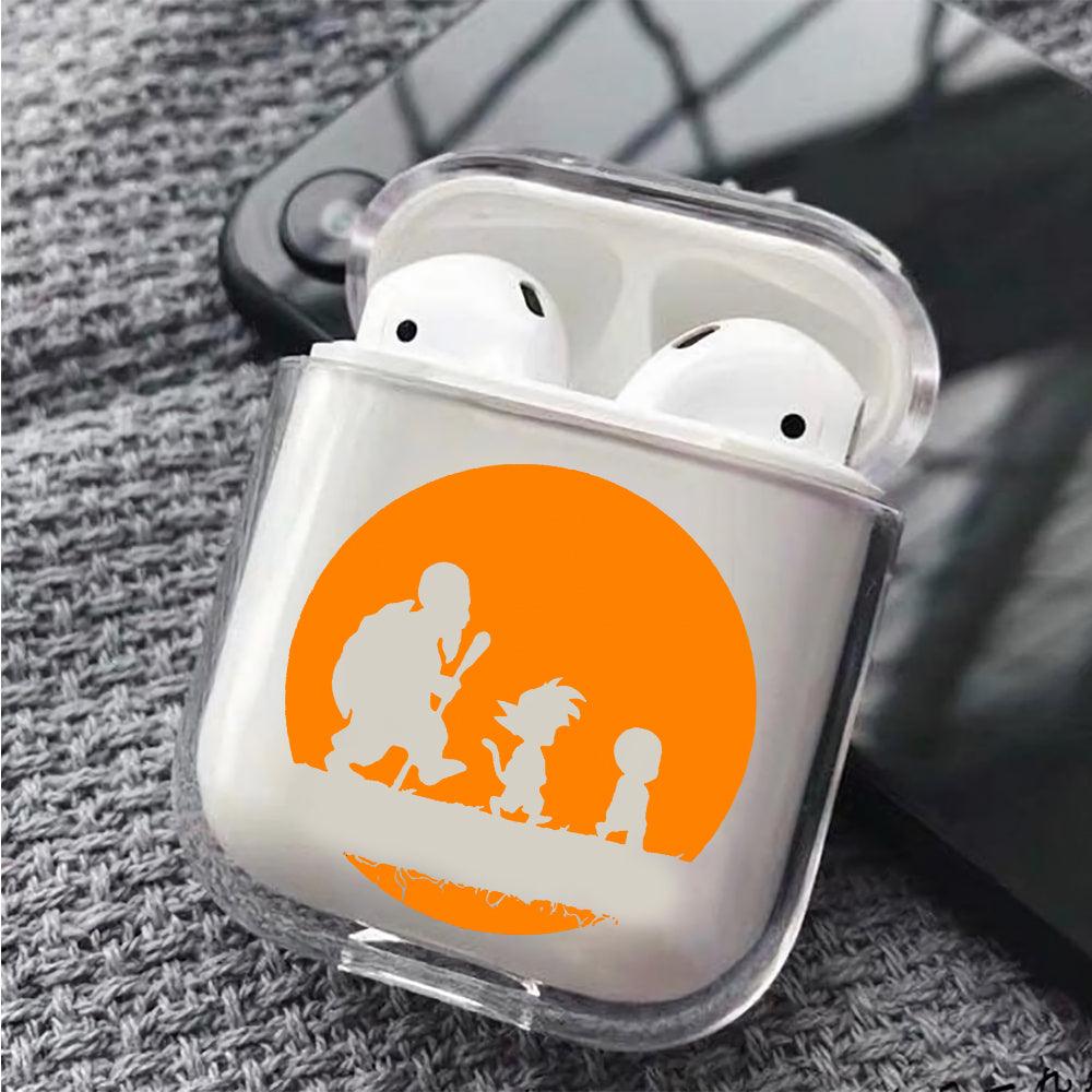 Dragon Ball Z Silhouette Art Protective Clear Case Cover For Apple Airpods-Xtracase