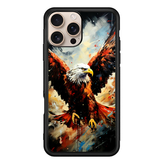 Eagle Flying In The Sky iPhone 16 Pro Case - iPhone 16 Pro