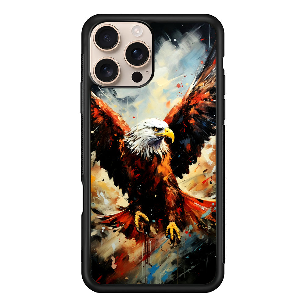 Eagle Flying In The Sky iPhone 16 Pro Max Case - iPhone 16 Pro Max