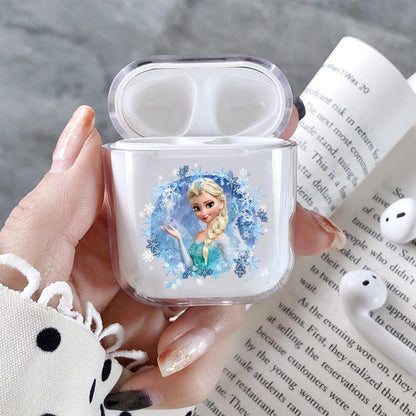 Elsa Frozen Protective Clear Case Cover For Apple Airpods-Xtracase