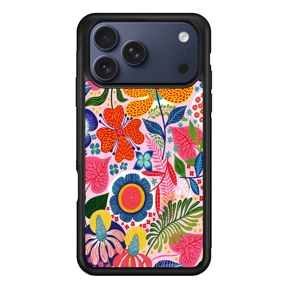Exotic Floral Aesthetic iPhone 17 Pro Case - Xtracase