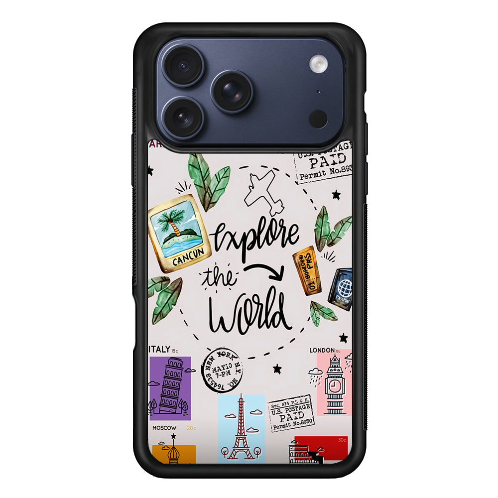 Explore The World Travel iPhone 17 Pro Case - Xtracase