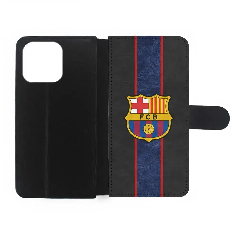 FC Barcelona Football Club iPhone 15 Pro Max Case-Flip Wallet Case-Xtracase