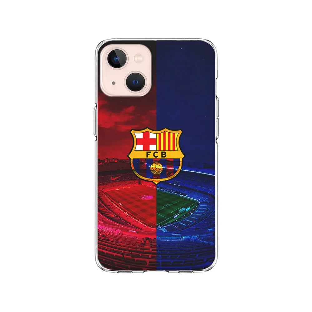 FC Barcelona Stadium iPhone 15 Case-Clear Soft Case-Xtracase