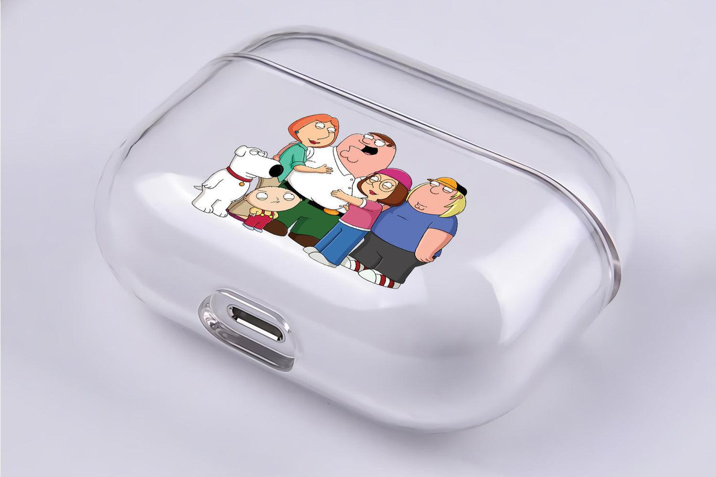 Family Guy Cartoon Apple Airpod Pro Clear Case-Xtracase