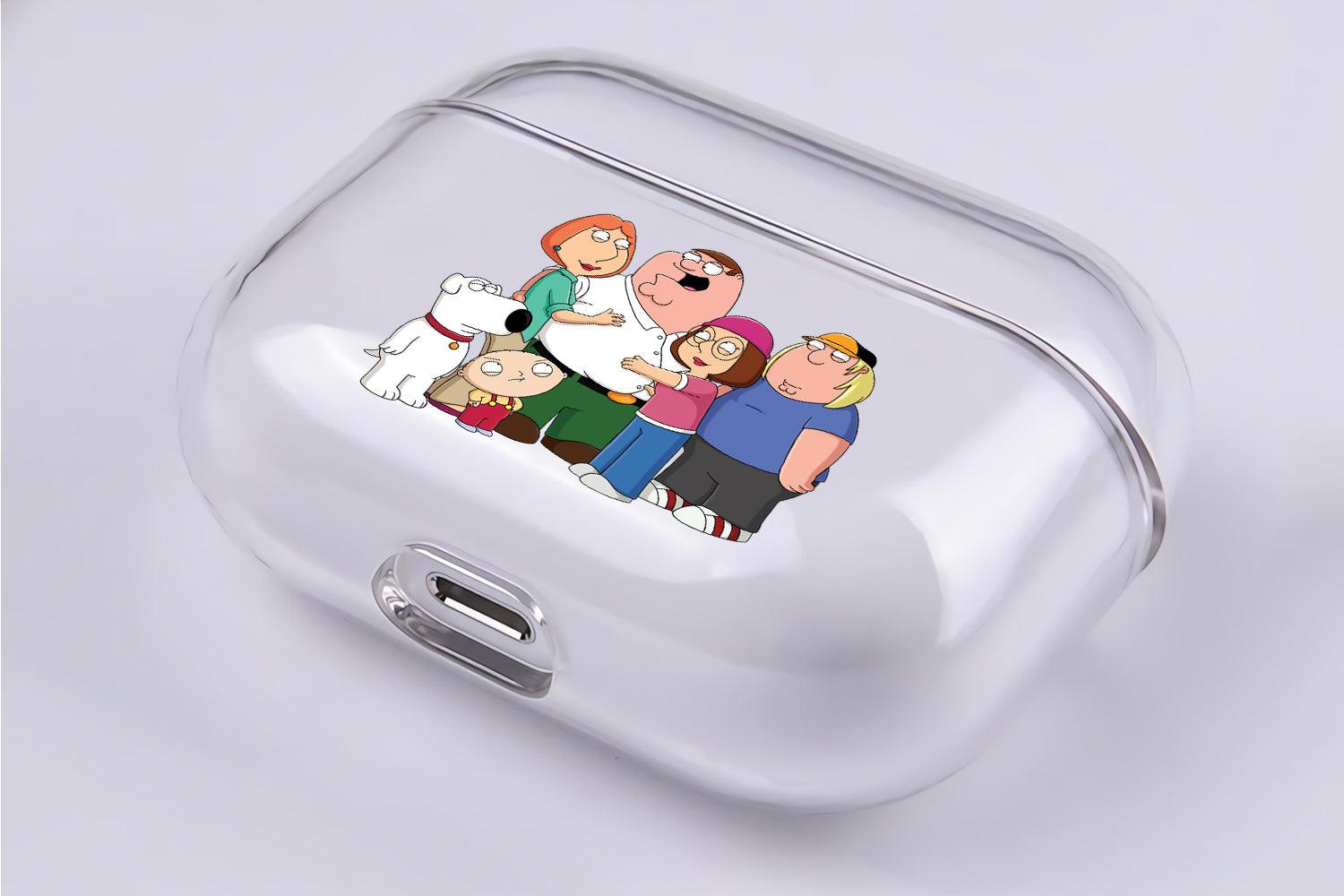 Family Guy Cartoon Protective Clear Case Cover For Apple Airpod Pro 3-Xtracase