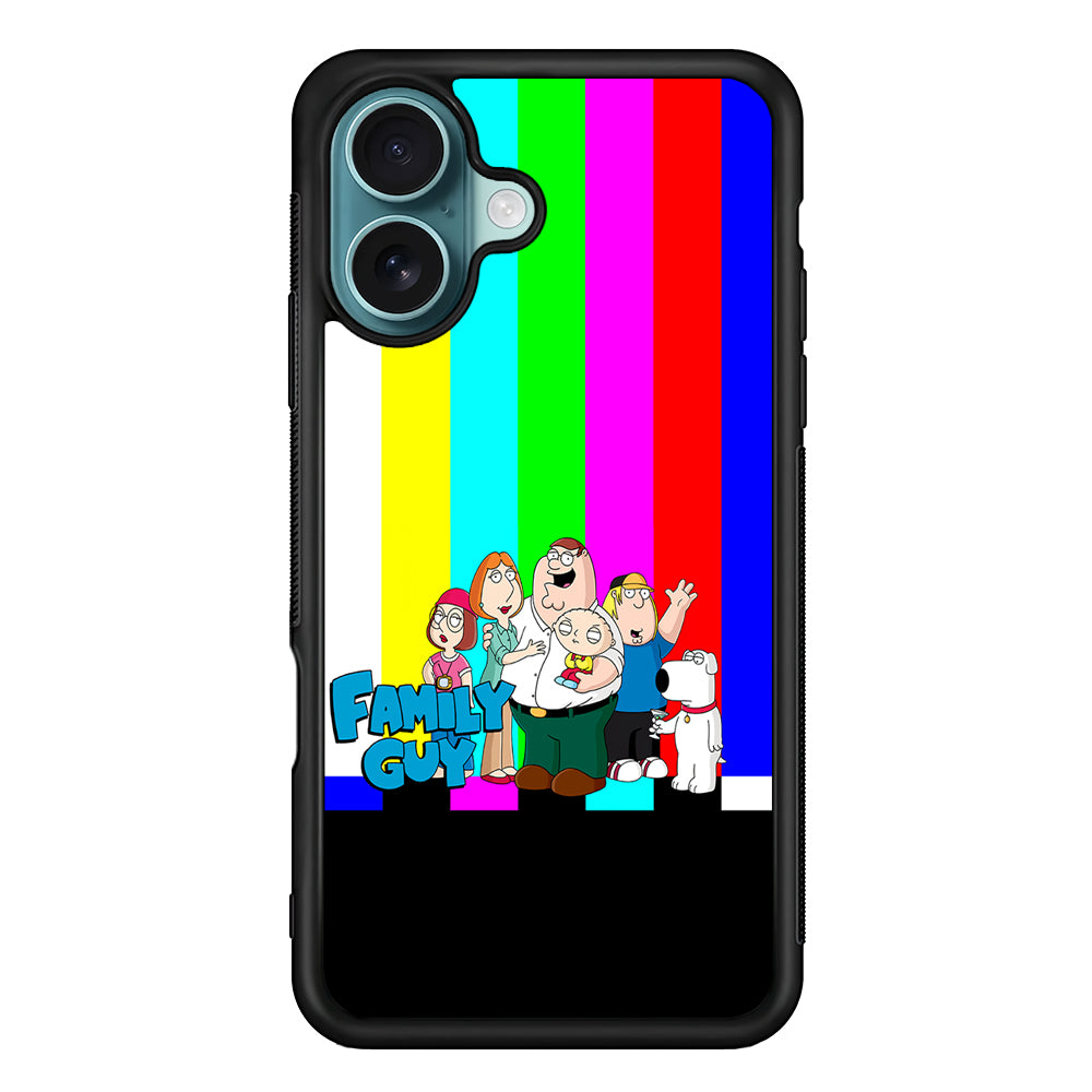 Family Guy Colorful iPhone 16 Case - Xtracase