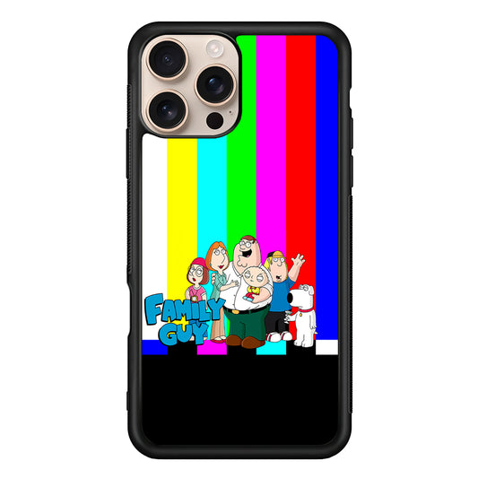 Family Guy Colorful iPhone 16 Pro Case - iPhone 16 Pro