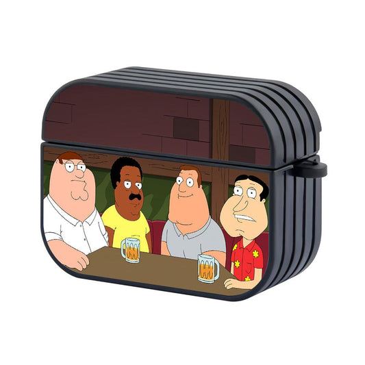 Family Guy Gentlemen at The Evening Meeting Hard Plastic Case Cover For Apple Airpods Pro 2-Xtracase