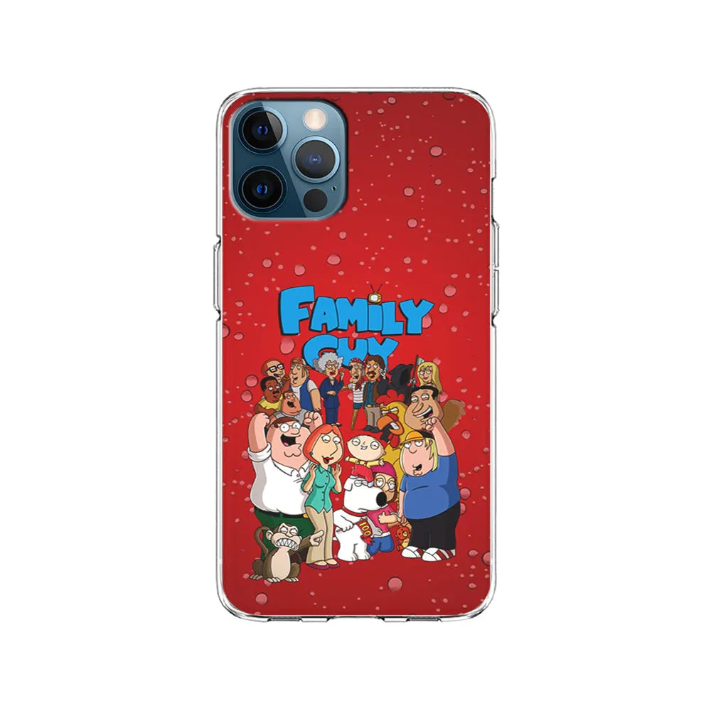 Family Guy Great Team iPhone 13 Pro Max Case-Clear Soft Case-Xtracase