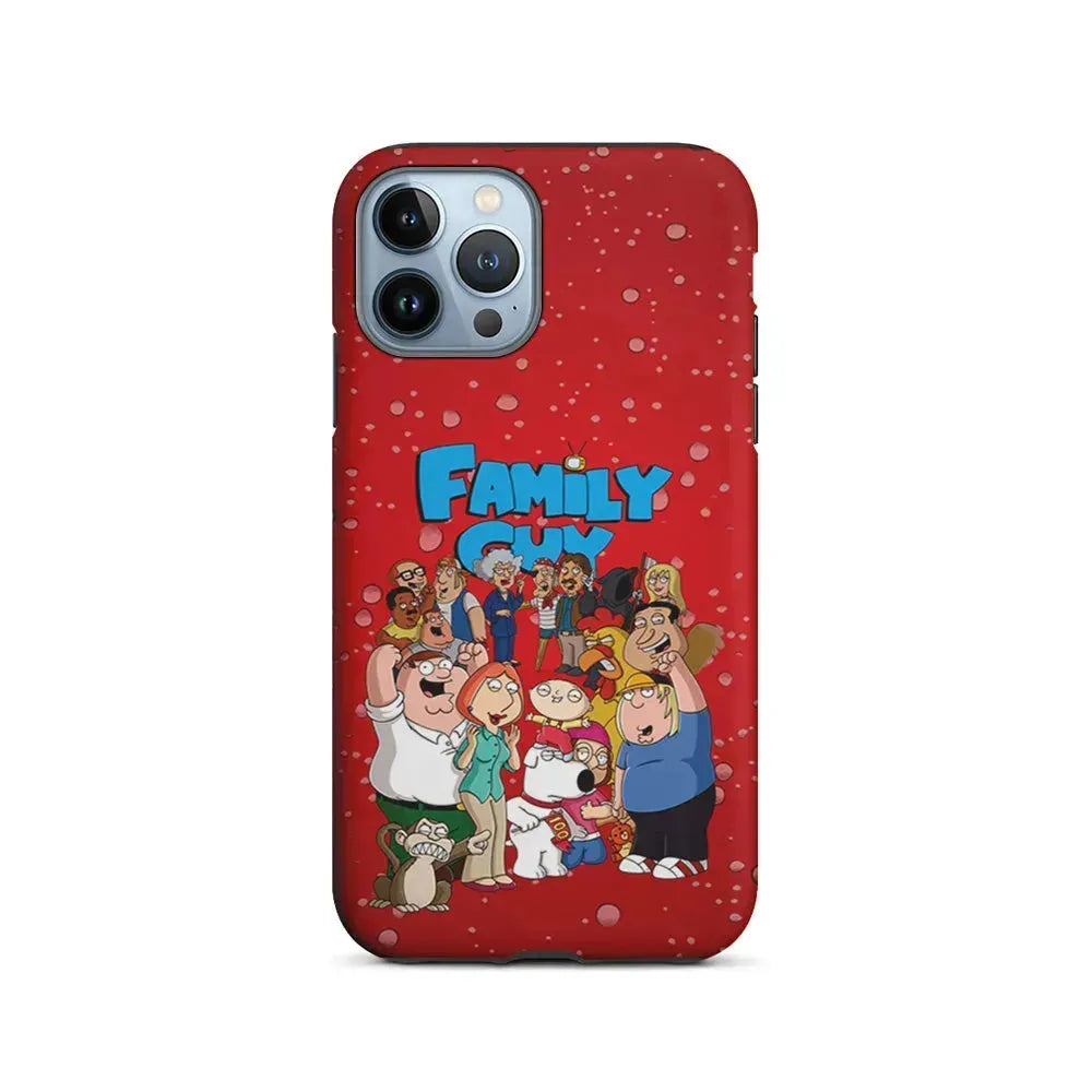 Family Guy Great Team iPhone 15 Pro Max Case-2 in 1 Tough Case-Xtracase