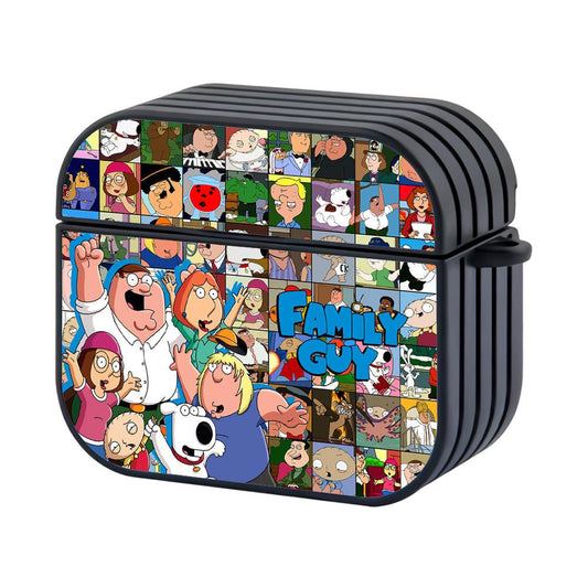 Family Guy The Show Starts Soon Hard Plastic Case Cover For Apple Airpods 3-Xtracase